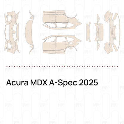 PPF prédécoupé Acura MDX A-Spec 2025