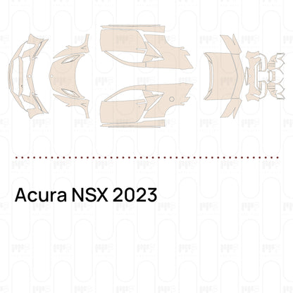 PPF prédécoupé Acura NSX 2023