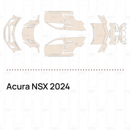 PPF prédécoupé Acura NSX 2024