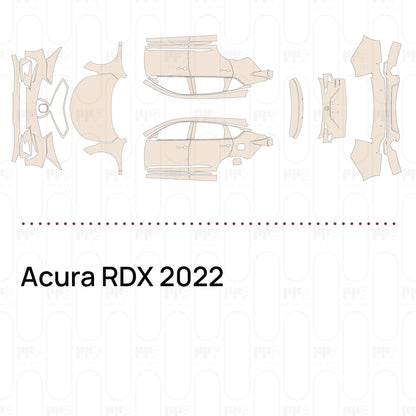 PPF prédécoupé Acura RDX 2022