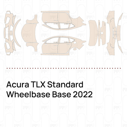 PPF prédécoupé Acura TLX Standard Wheelbase Base 2022