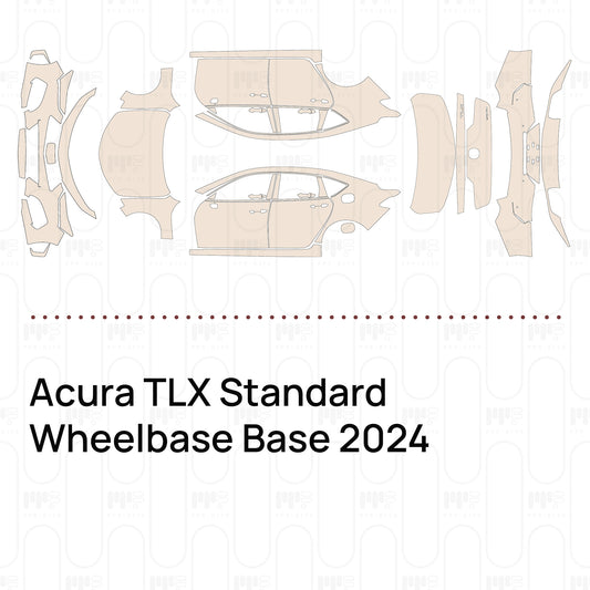 PPF prédécoupé Acura TLX Standard Wheelbase Base 2024