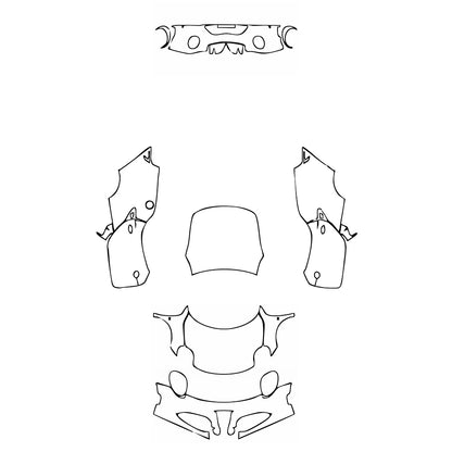 Pre-Cut PPF Alfa Romeo 4C Coupe 2016 - PPF-Kits