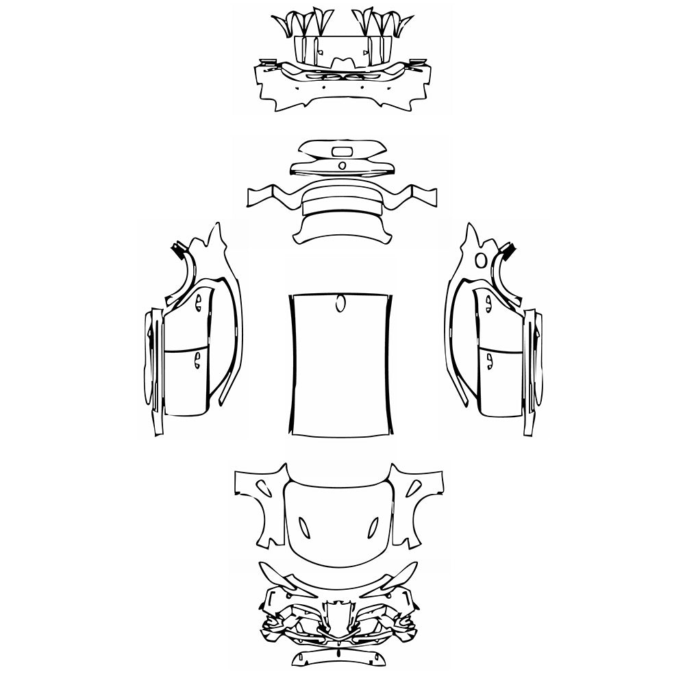 Pre-Cut PPF Alfa Romeo Giulia GTA M 2022 - PPF-Kits