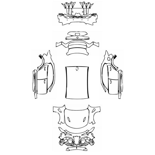 Pre-Cut PPF Alfa Romeo Giulia GTA M 2025 - PPF-Kits
