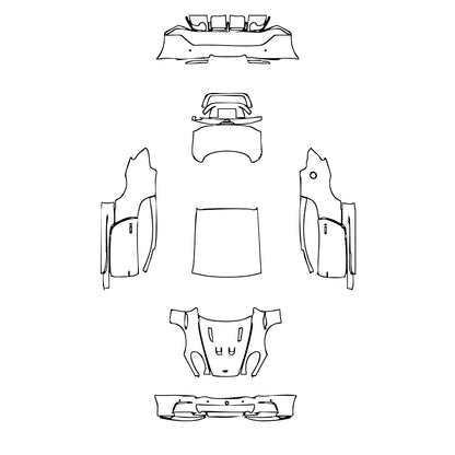 Pre-Cut PPF Aston Martin DBS 2017 - PPF-Kits