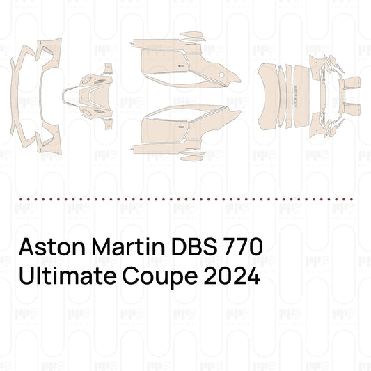 PPF prédécoupé Aston Martin DBS 770 Ultimate Coupe 2024