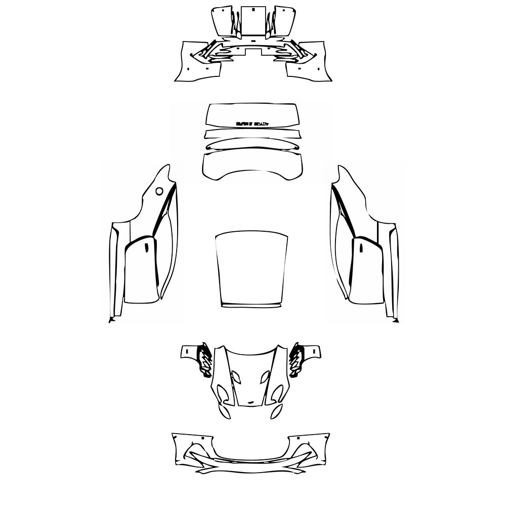 Pre-Cut PPF Aston Martin DBS Superleggera 2020 - PPF-Kits