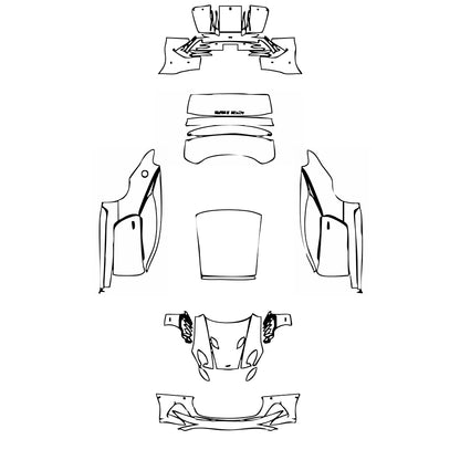 Pre-Cut PPF Aston Martin DBS Superleggera 2023 - PPF-Kits