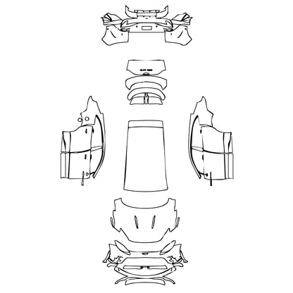 Pre-Cut PPF Aston Martin DBX 707 2022 - PPF-Kits