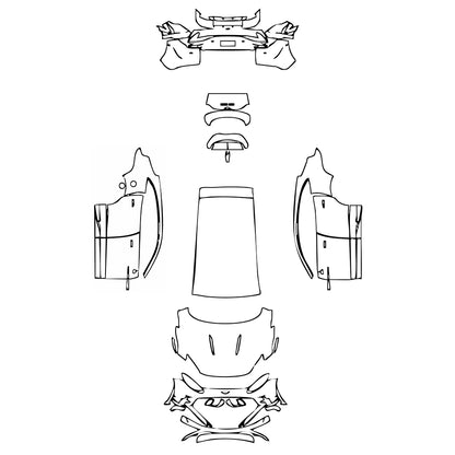 Pre-Cut PPF Aston Martin DBX 707 2025 - PPF-Kits