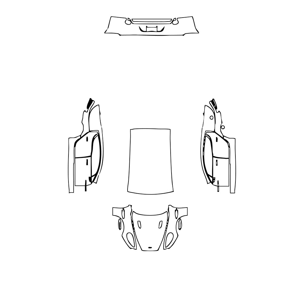 Pre-Cut PPF Aston Martin Rapide 2013 - PPF-Kits