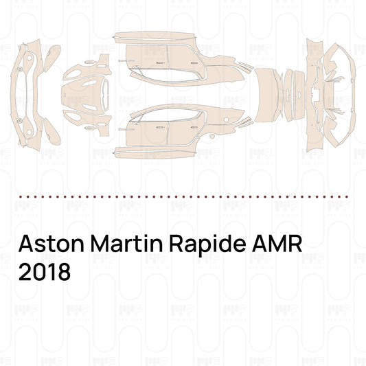 PPF prédécoupé Aston Martin Rapide AMR 2018