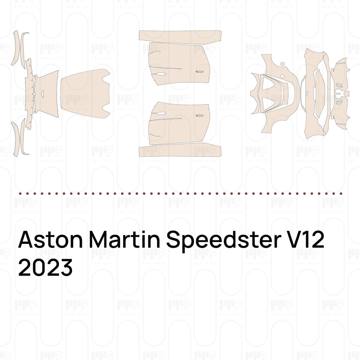 PPF prédécoupé Aston Martin Speedster V12 2023