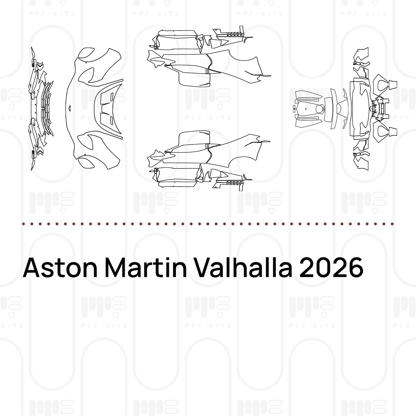 PPF prédécoupé Aston Martin Valhalla 2026