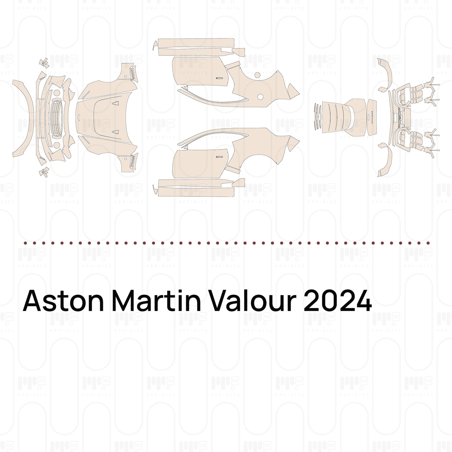 PPF prédécoupé Aston Martin Valour 2024