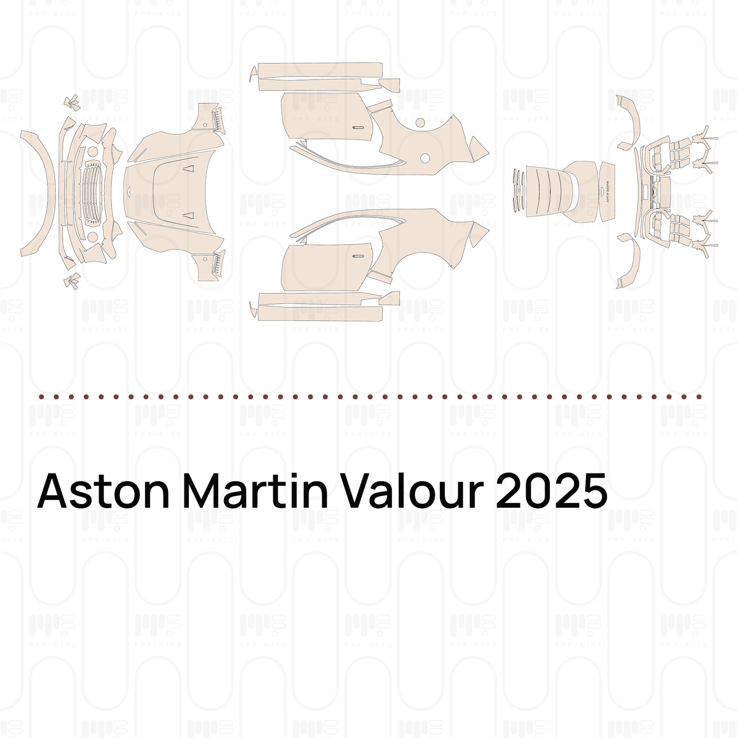 PPF prédécoupé Aston Martin Valour 2025