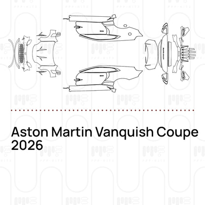 PPF prédécoupé Aston Martin Vanquish Coupe 2026