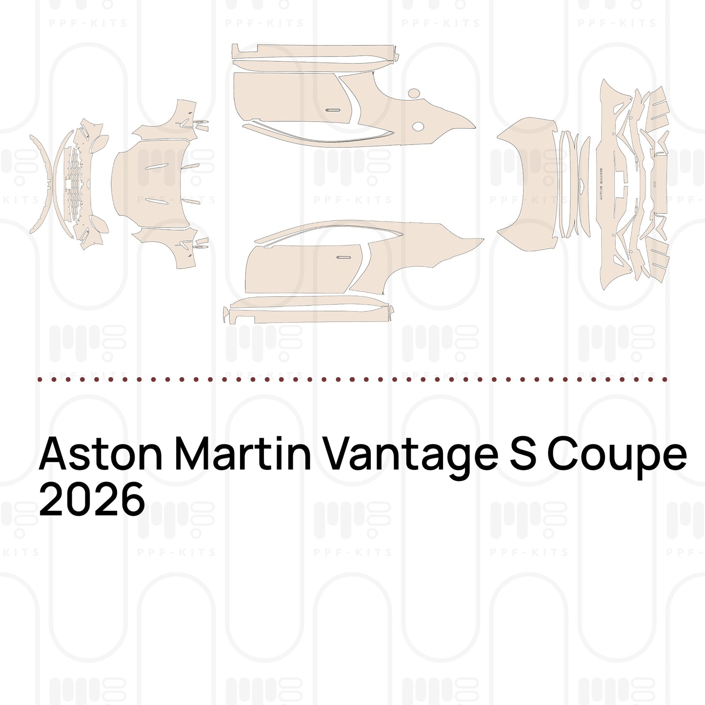 PPF prédécoupé Aston Martin Vantage S Coupe 2026