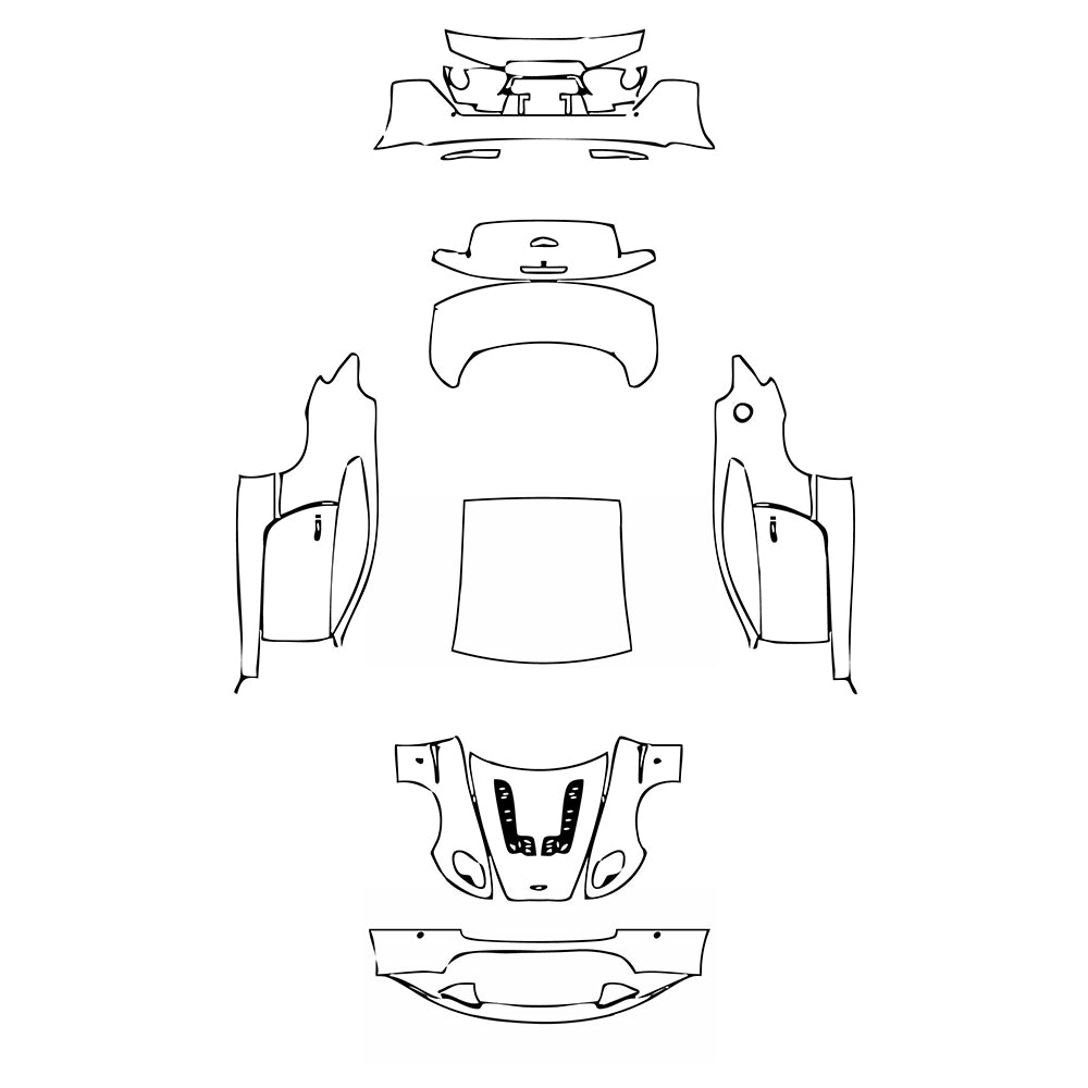 Pre-Cut PPF Aston Martin Vantage V12 Coupe 2011 - PPF-Kits