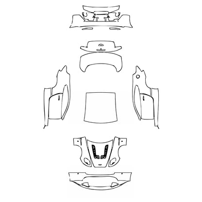 Pre-Cut PPF Aston Martin Vantage V12 Coupe 2011 - PPF-Kits