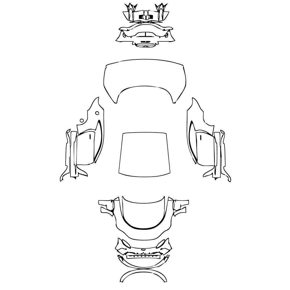 Pre-Cut PPF Aston Martin Vantage V12 Coupe 2024 - PPF-Kits