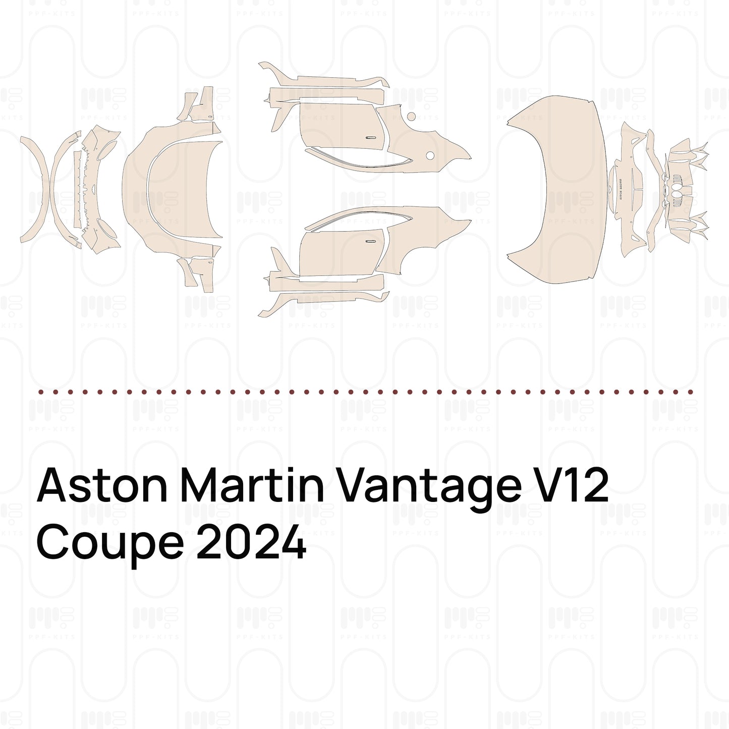 PPF prédécoupé Aston Martin Vantage V12 Coupe 2024