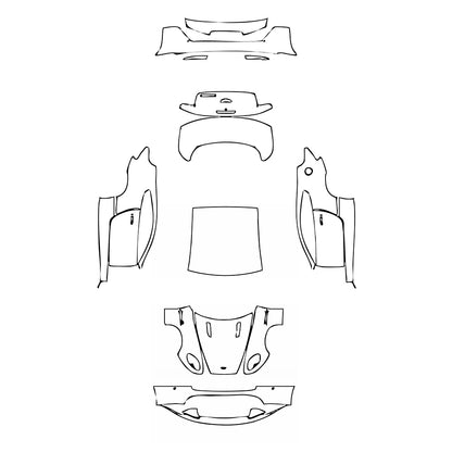 Pre-Cut PPF Aston Martin Vantage V8 Coupe 2014 - PPF-Kits
