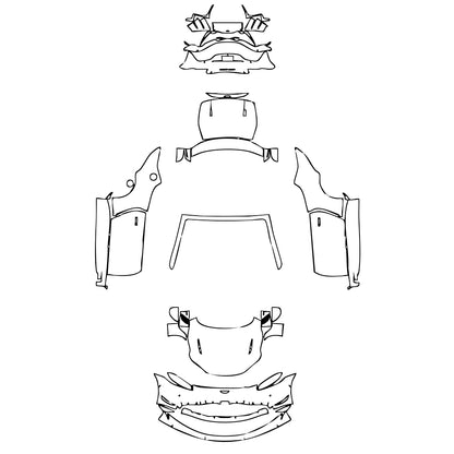 Pre-Cut PPF Aston Martin Vantage V8 F1 Roadster 2023 - PPF-Kits