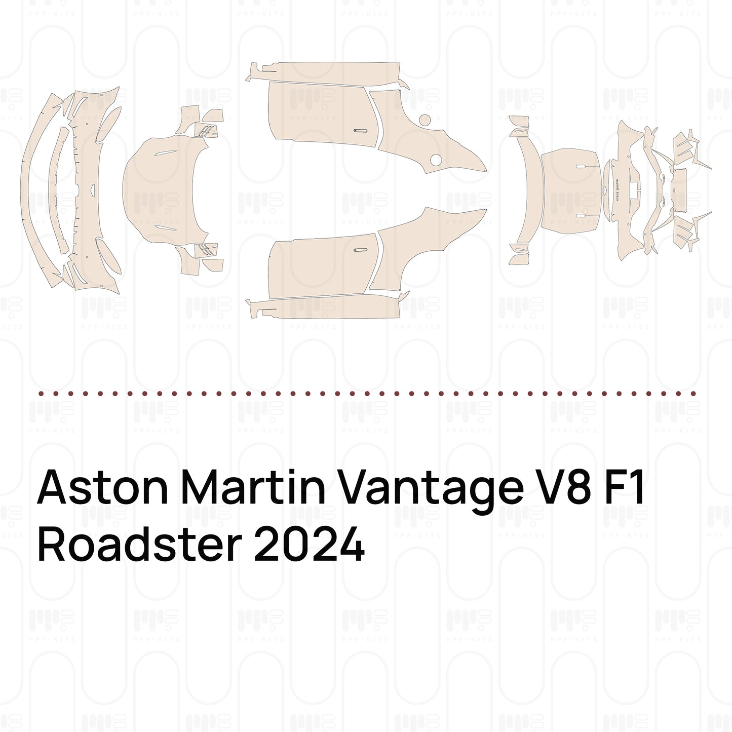 PPF prédécoupé Aston Martin Vantage V8 F1 Roadster 2024