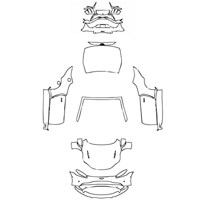 Pre-Cut PPF Aston Martin Vantage V8 Roadster 2020 - PPF-Kits