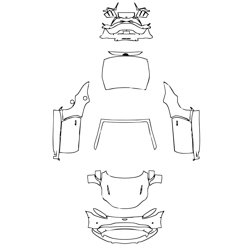 Pre-Cut PPF Aston Martin Vantage V8 Roadster 2022 - PPF-Kits