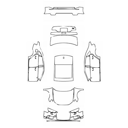 Pre-Cut PPF Audi A3 Limousine Base 2018 - PPF-Kits