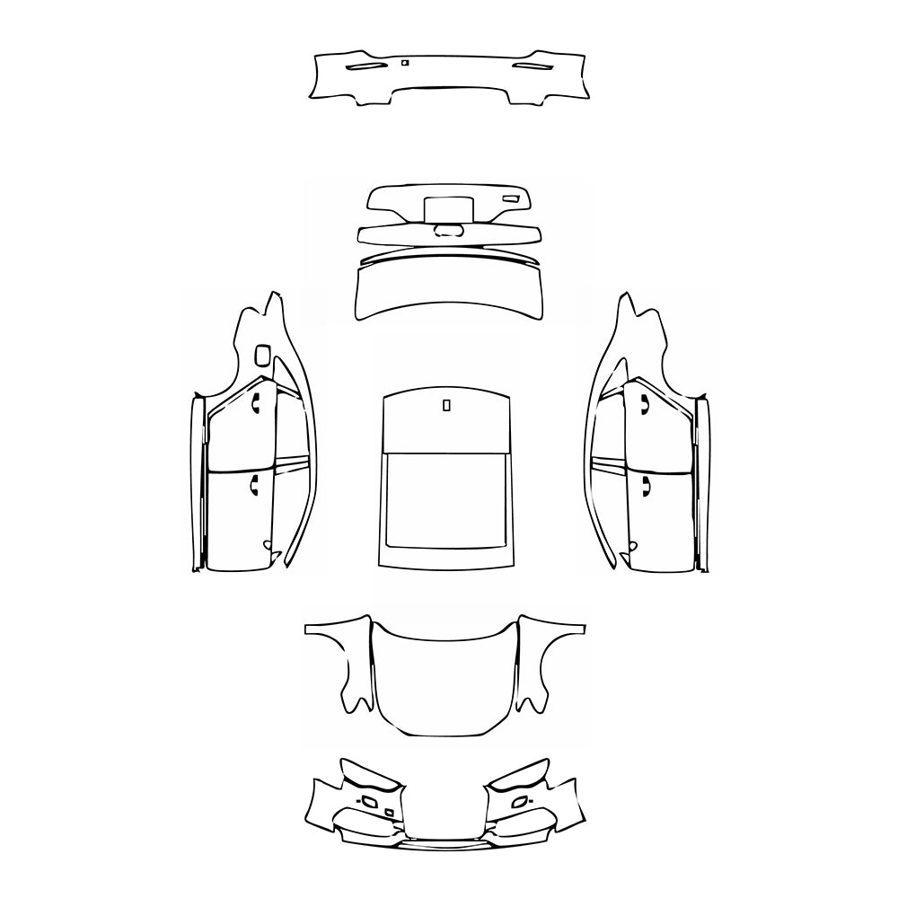 Pre-Cut PPF Audi A3 Limousine S3 2015 - PPF-Kits