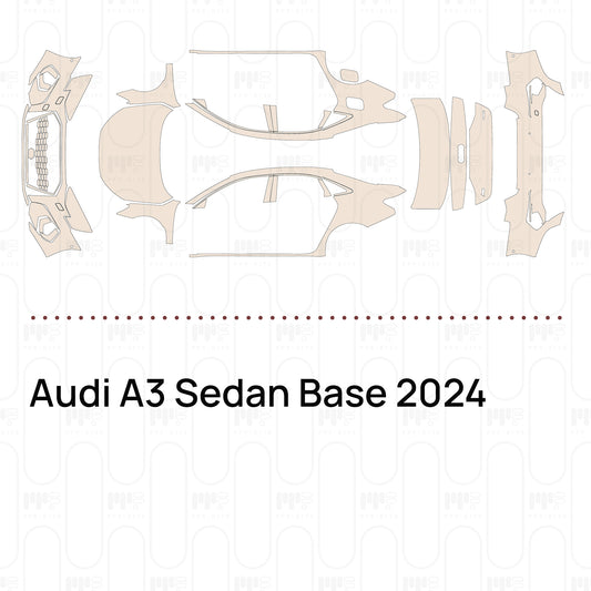 PPF prédécoupé Audi A3 Sedan Base 2024