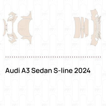PPF prédécoupé Audi A3 Sedan S-line 2024