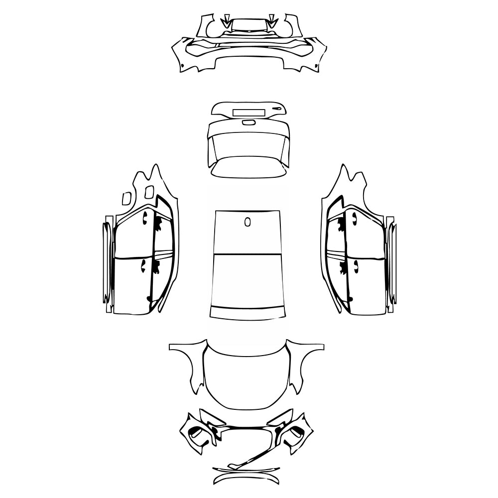 Pre-Cut PPF Audi A3 Sportback RS3 2022 - PPF-Kits