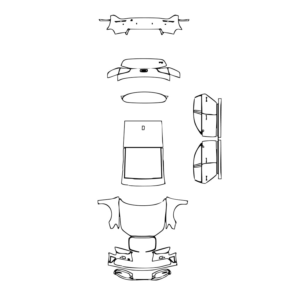 Pre-Cut PPF Audi A3 Sportback S-line 2014 - PPF-Kits