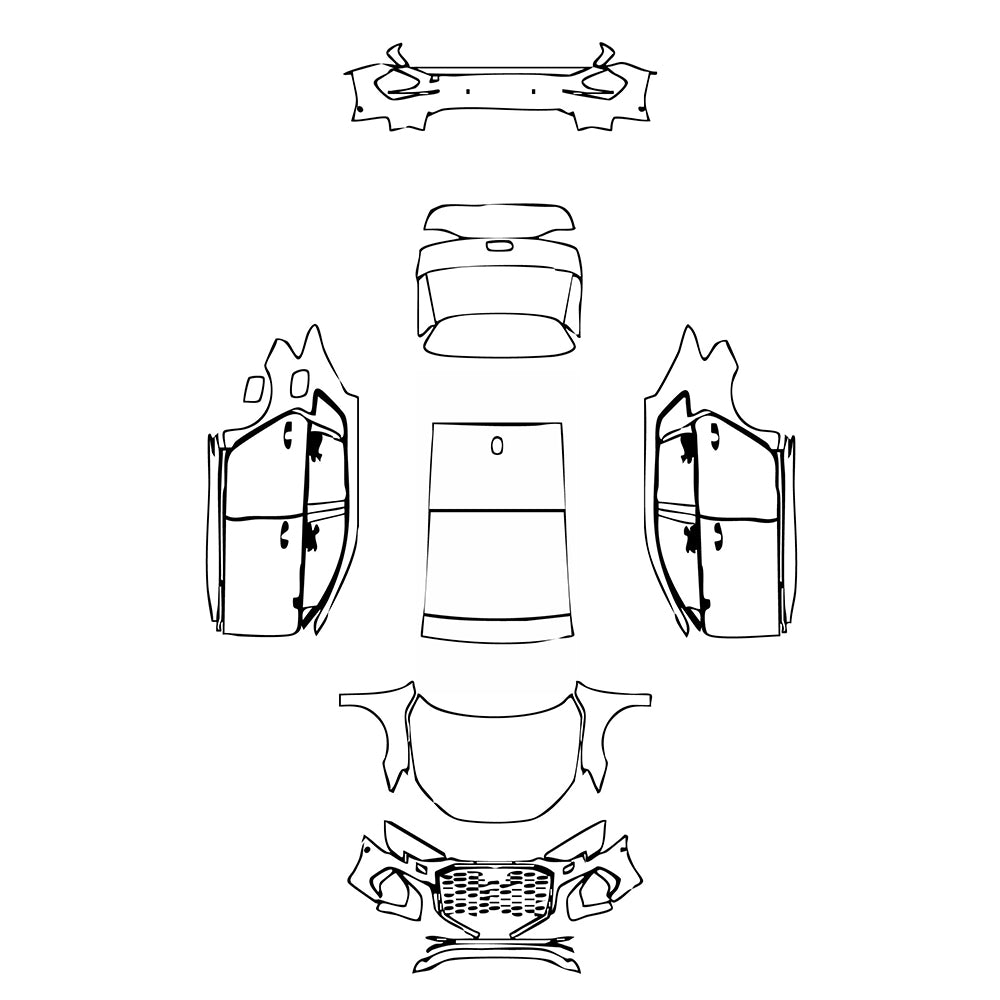 Pre-Cut PPF Audi A3 Sportback S-line 2023 - PPF-Kits