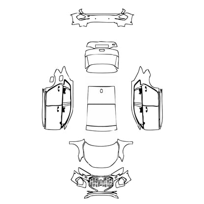 Pre-Cut PPF Audi A3 Sportback S3 2021 - PPF-Kits