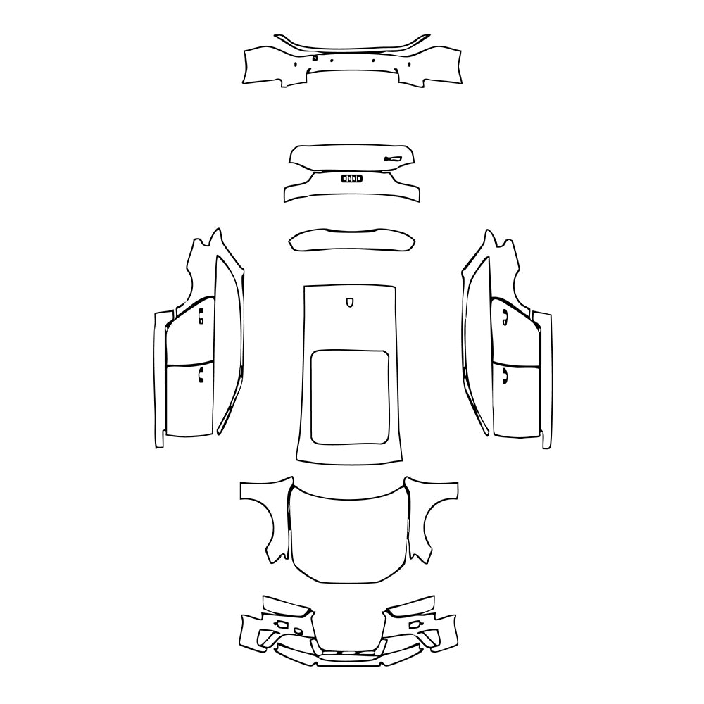 Pre-Cut PPF Audi A4 RS4 Avant 2013 - PPF-Kits