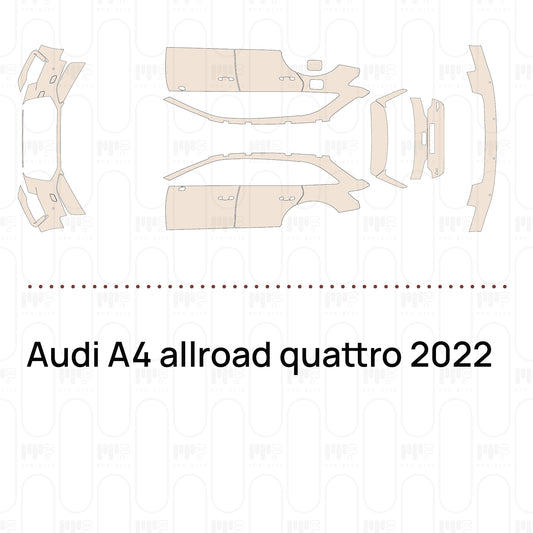PPF prédécoupé Audi A4 allroad quattro 2022
