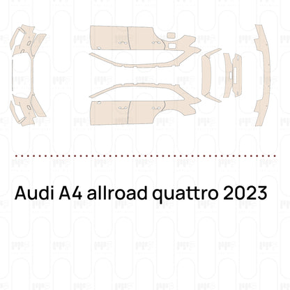 PPF prédécoupé Audi A4 allroad quattro 2023