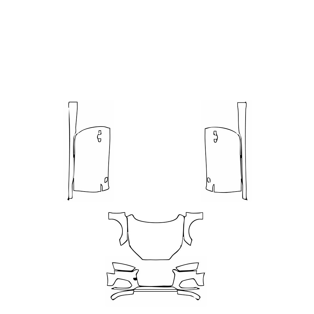 Pre-Cut PPF Audi A5 A5 Cabriolet Base 2017 - PPF-Kits