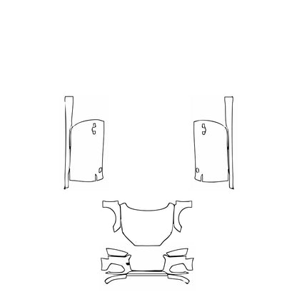 Pre-Cut PPF Audi A5 A5 Cabriolet Base 2019 - PPF-Kits