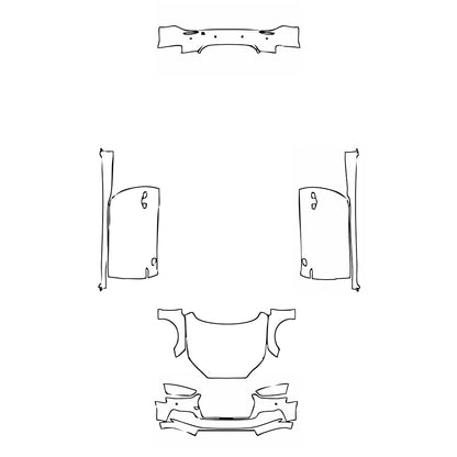 Pre-Cut PPF Audi A5 A5 Cabriolet S-line 2017 - PPF-Kits