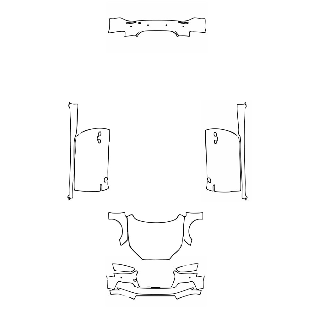 Pre-Cut PPF Audi A5 A5 Cabriolet S-line 2019 - PPF-Kits
