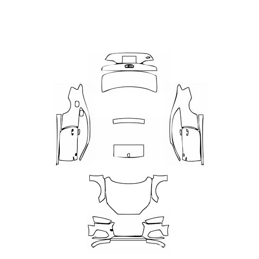 Pre-Cut PPF Audi A5 A5 Coupe Base 2018 - PPF-Kits