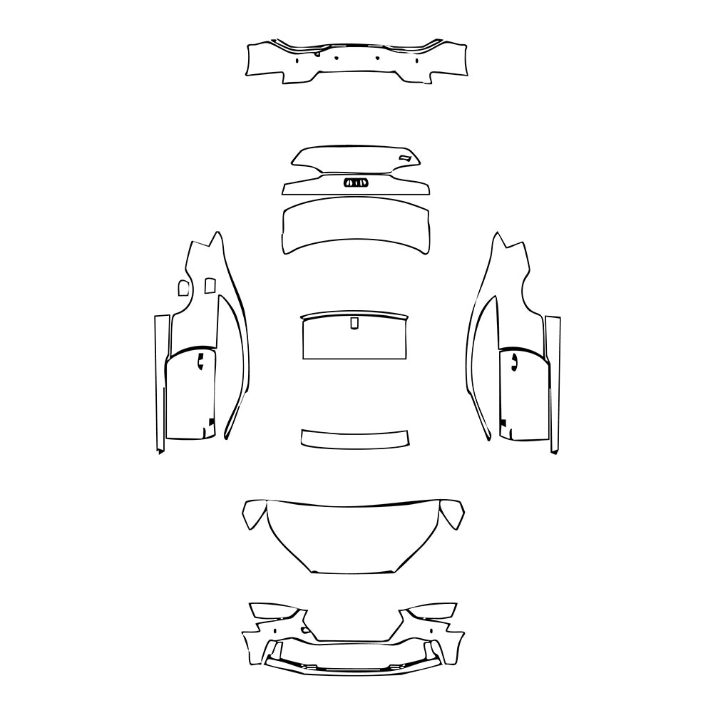 Pre-Cut PPF Audi A5 A5 Coupe Base 2021 - PPF-Kits