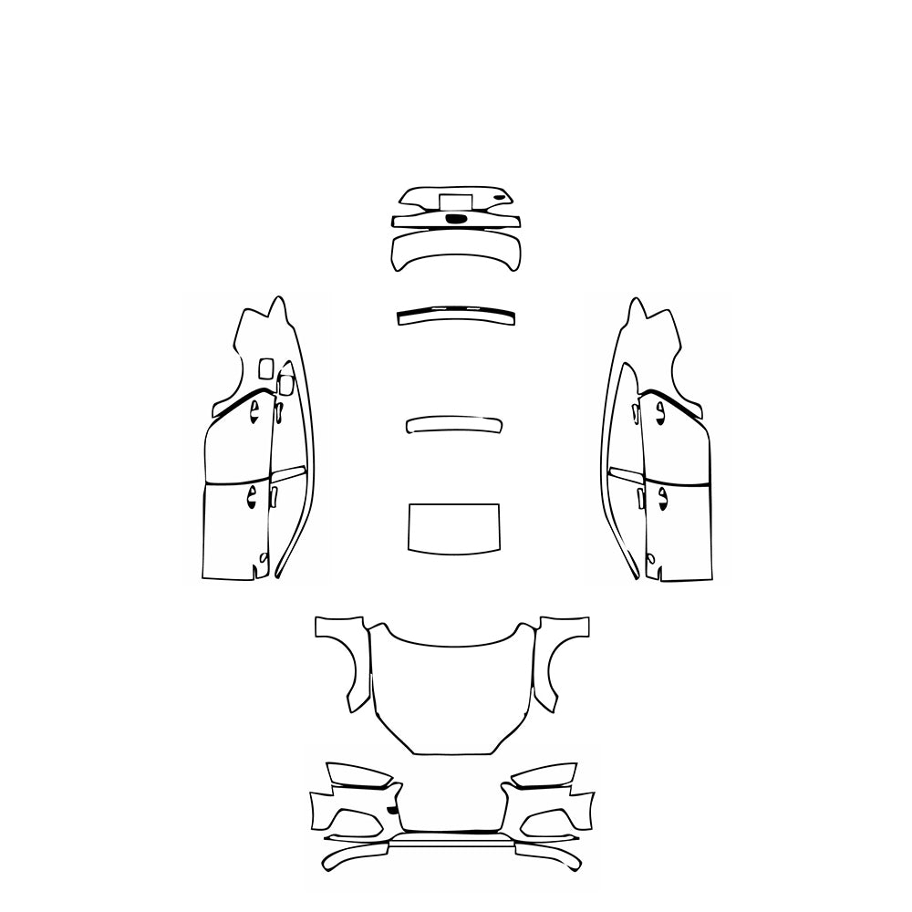 Pre-Cut PPF Audi A5 A5 Sportback Base 2020 - PPF-Kits